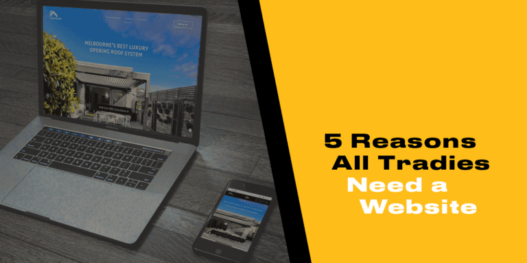 5 reasons all tradies need a website